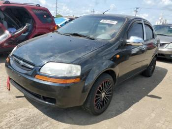  Salvage Chevrolet Aveo