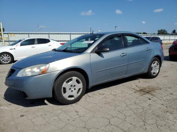  Salvage Pontiac G6