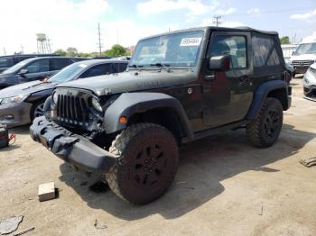  Salvage Jeep Wrangler