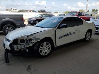  Salvage Chevrolet Monte Carlo