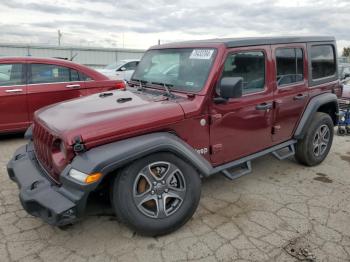  Salvage Jeep Wrangler