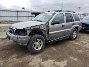  Salvage Jeep Grand Cherokee