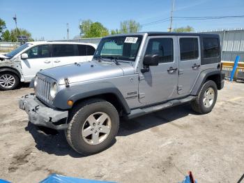  Salvage Jeep Wrangler
