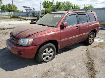  Salvage Toyota Highlander