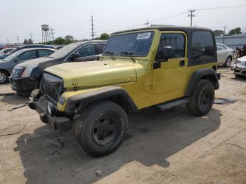  Salvage Jeep Wrangler