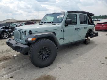  Salvage Jeep Wrangler