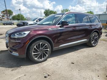  Salvage Lincoln Aviator