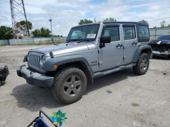  Salvage Jeep Wrangler