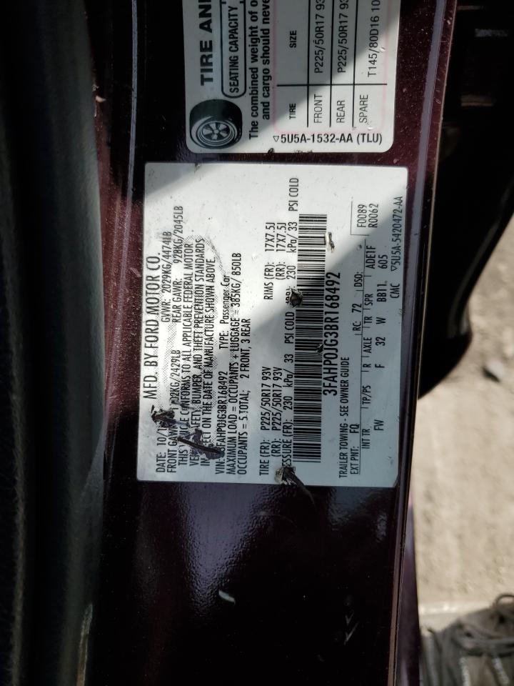 Ford Fusion Sel Image 8