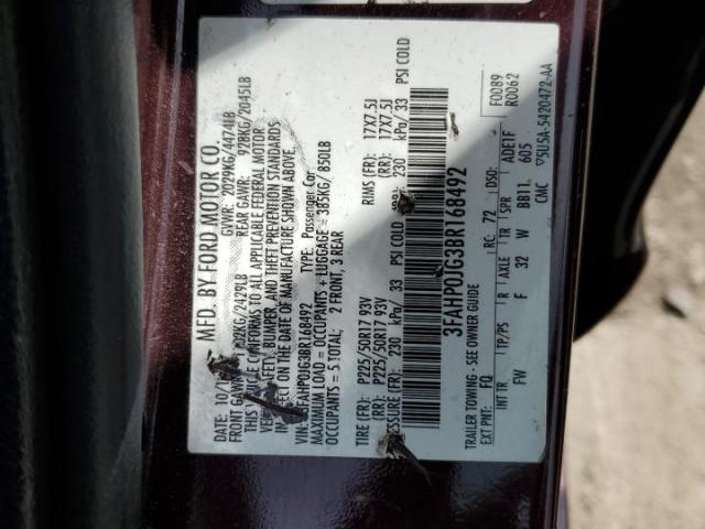 Ford Fusion Sel Image 8