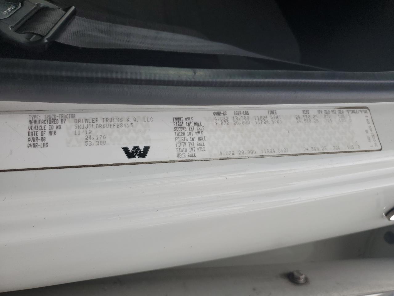 Western Star Auto Ca Convention 4900sa Image 10