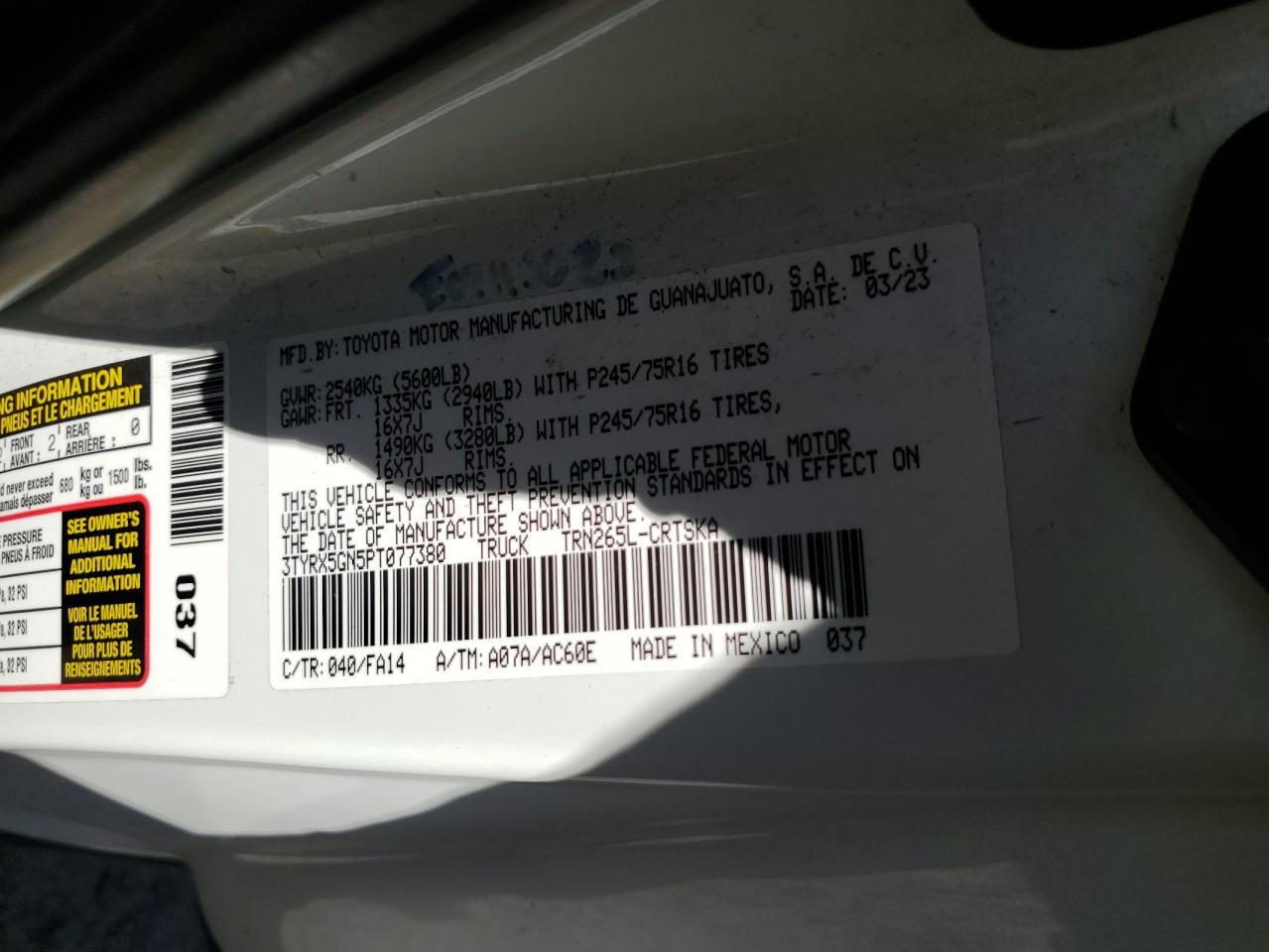 Toyota Tacoma Access Cab Image 10