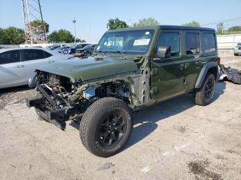  Salvage Jeep Wrangler