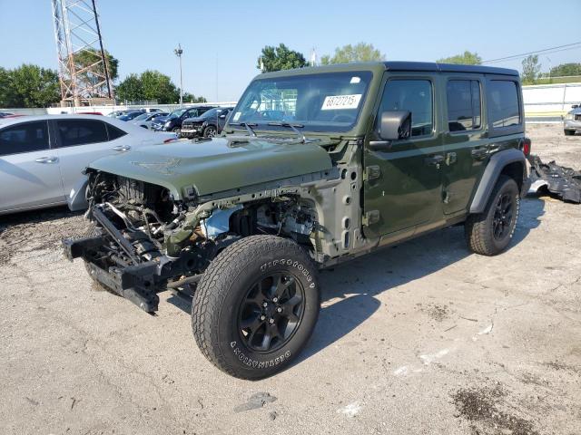  Salvage Jeep Wrangler