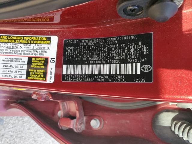 Toyota Camry L Image 8