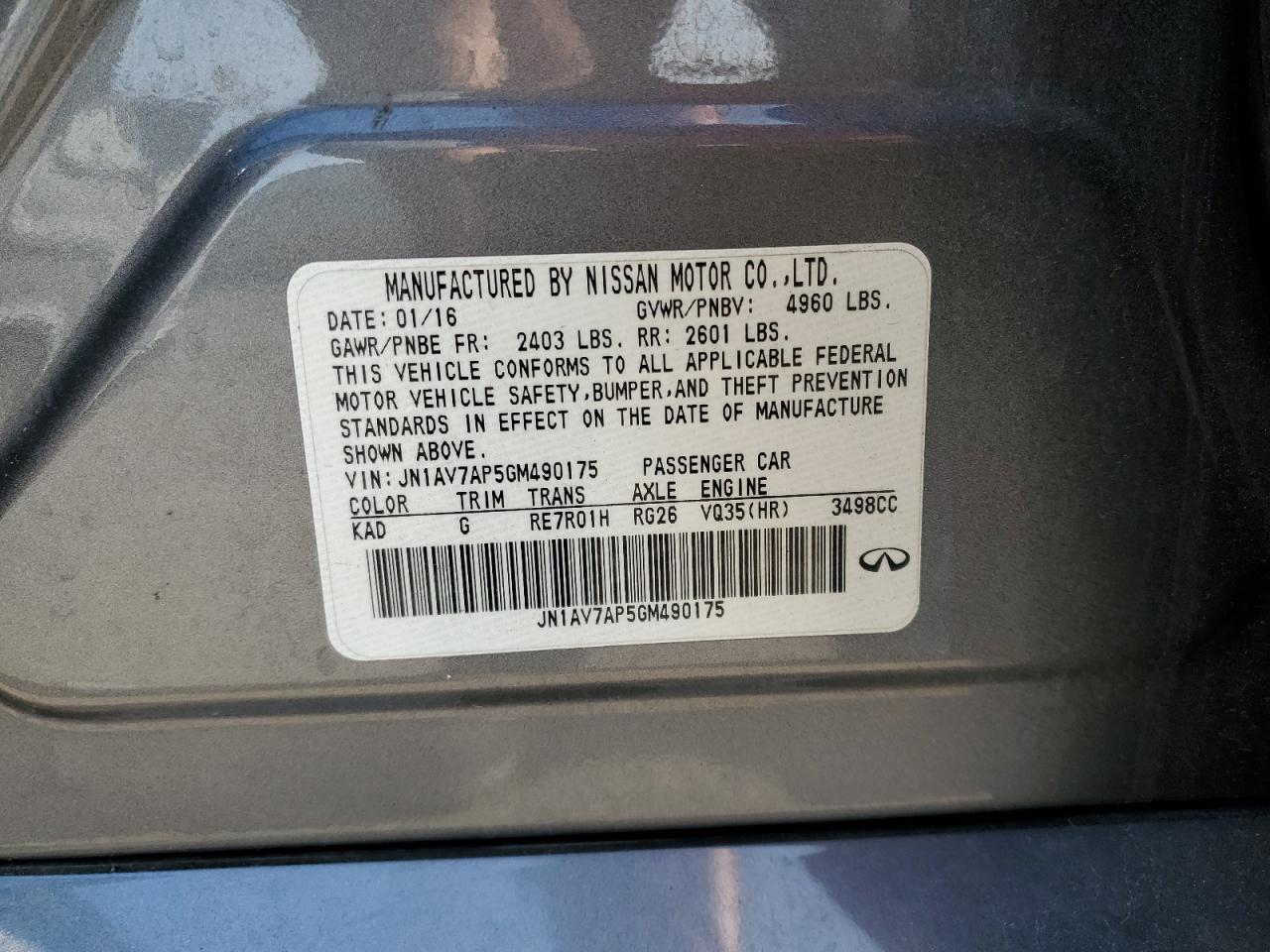 INFINITI Q50 Hybrid Image 3