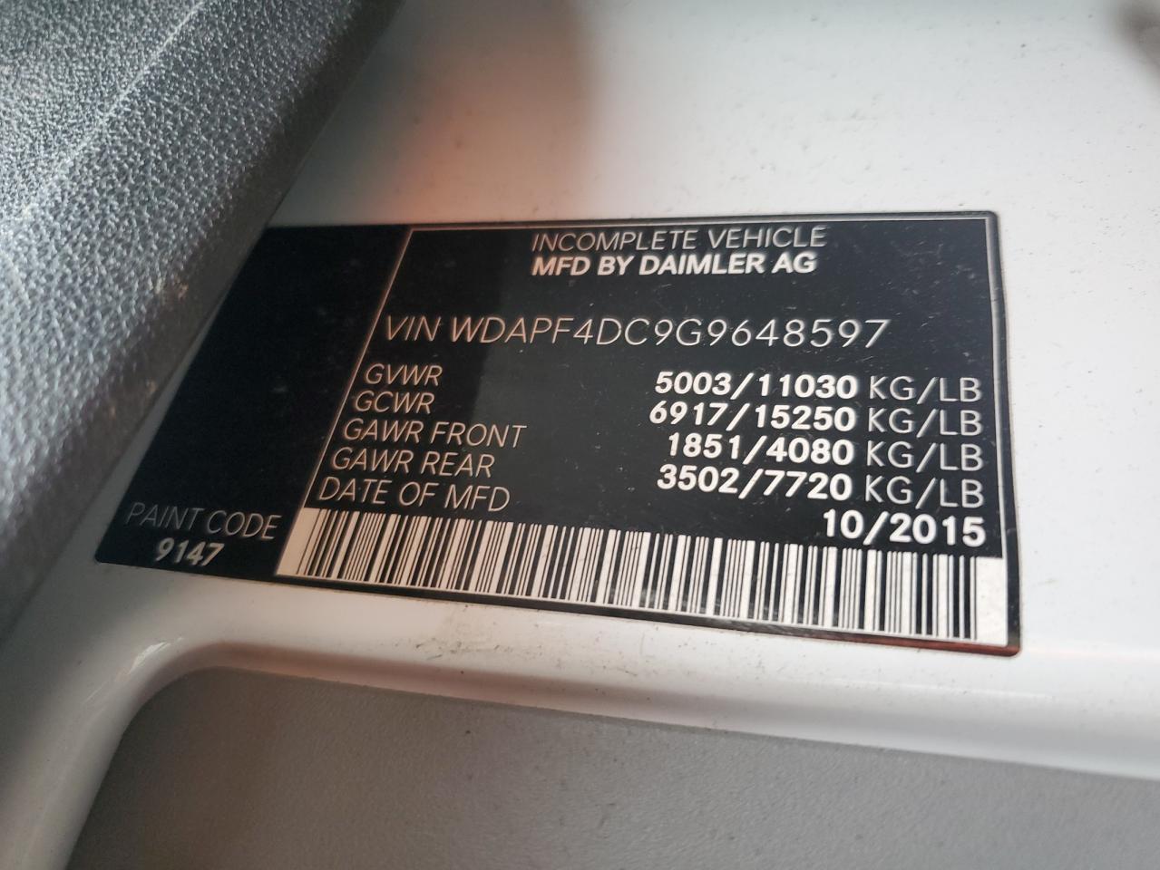 Mercedes-Benz Sprinter 3500 Image 9