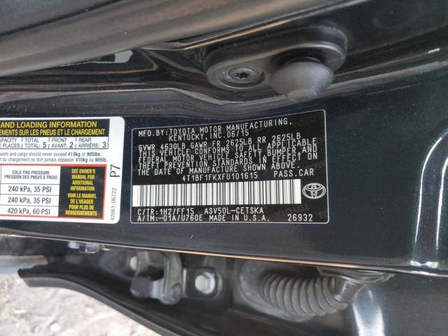 Toyota Camry Le Image 11