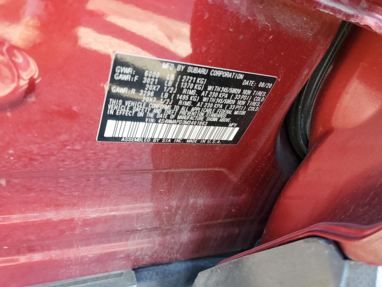 Subaru Ascent Limited Image 6