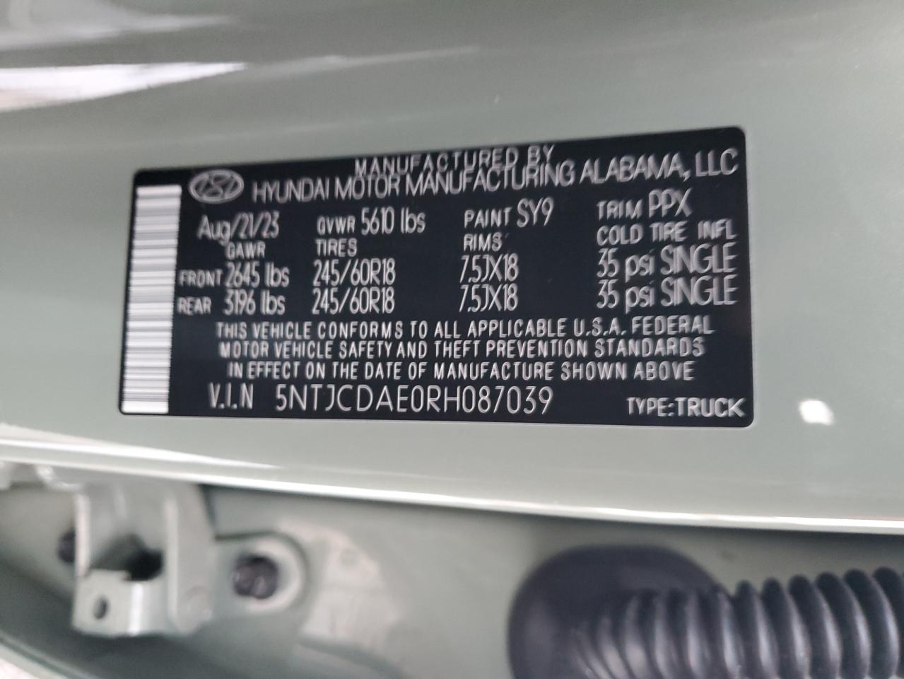 Hyundai SANTA CRUZ Sel Image 10