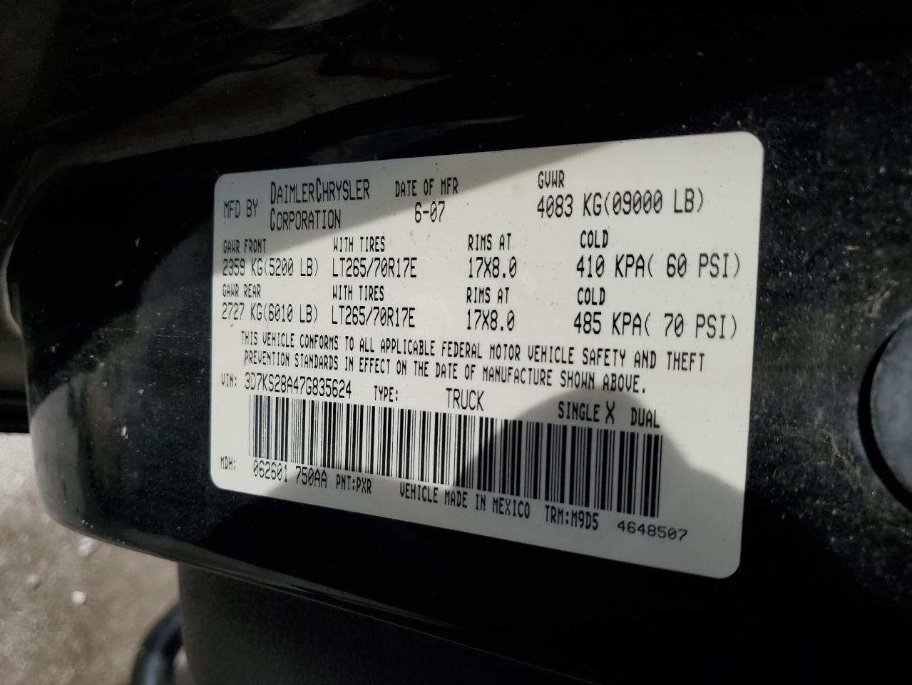 Dodge Ram 2500 St Image 10