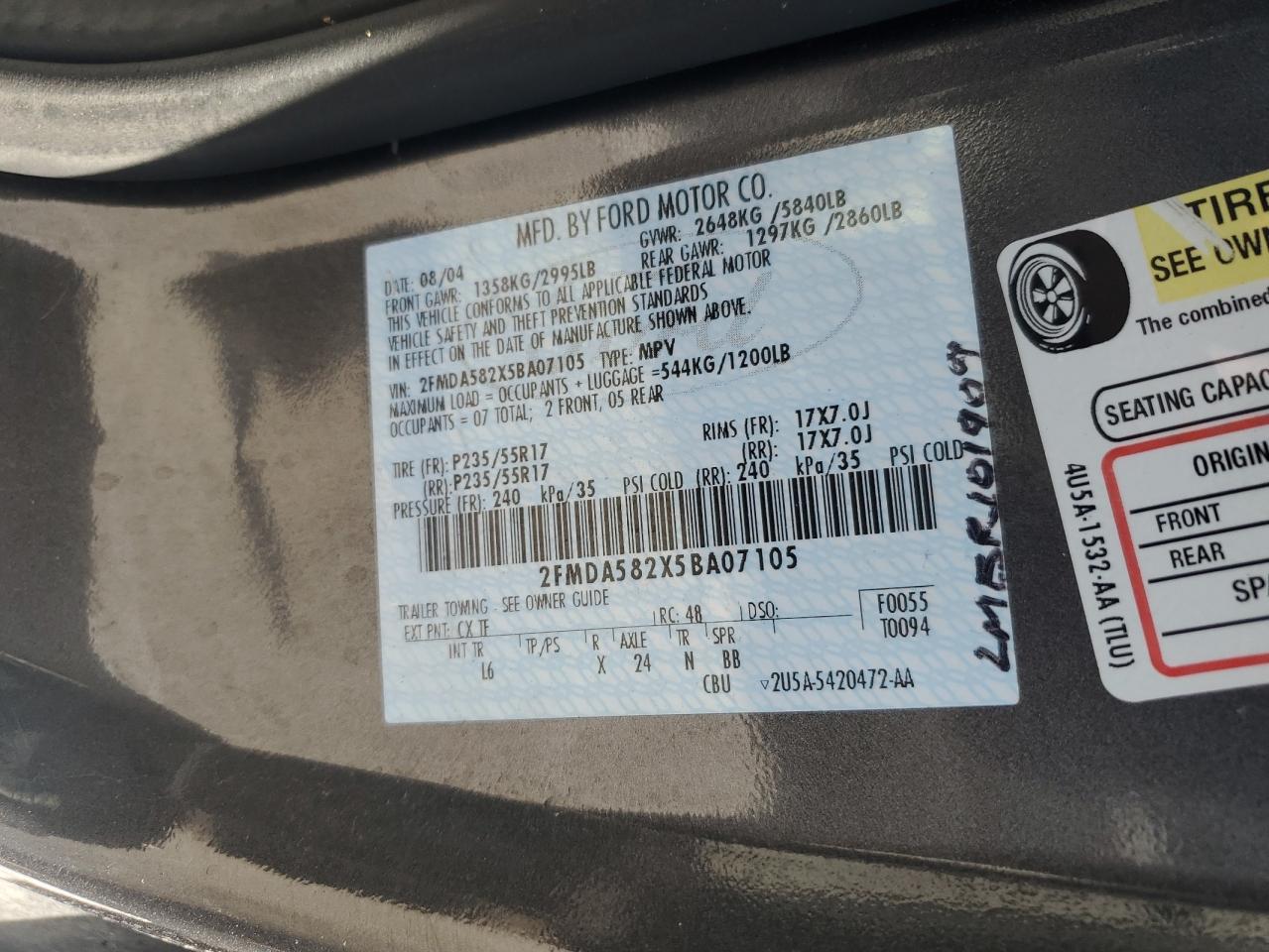 Ford Freestar Limited Image 2