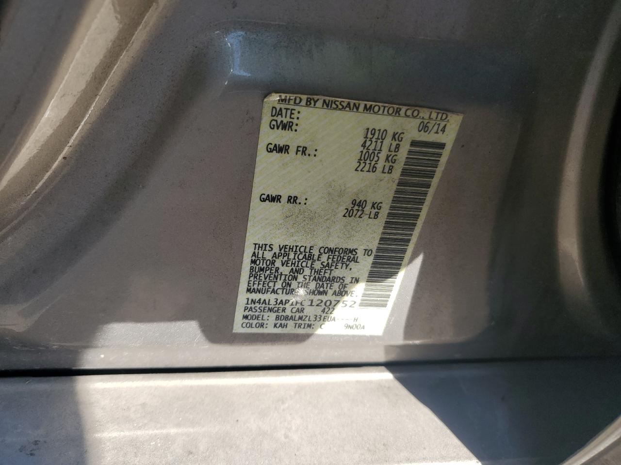 Nissan Altima 2.5 Image 9