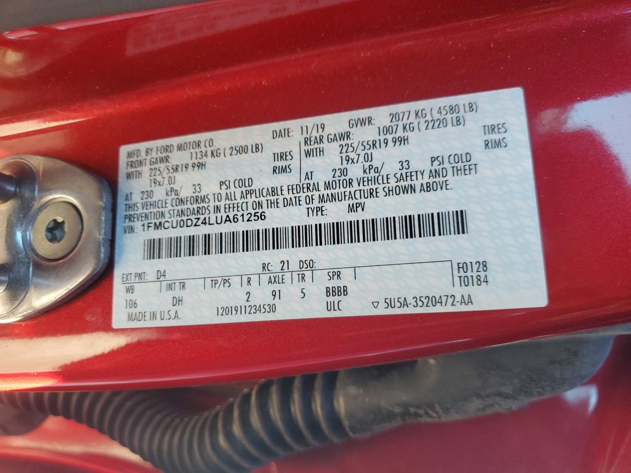 Ford Escape Titanium Image 11