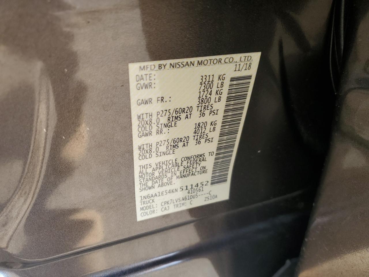 Nissan Titan Sv Image 12