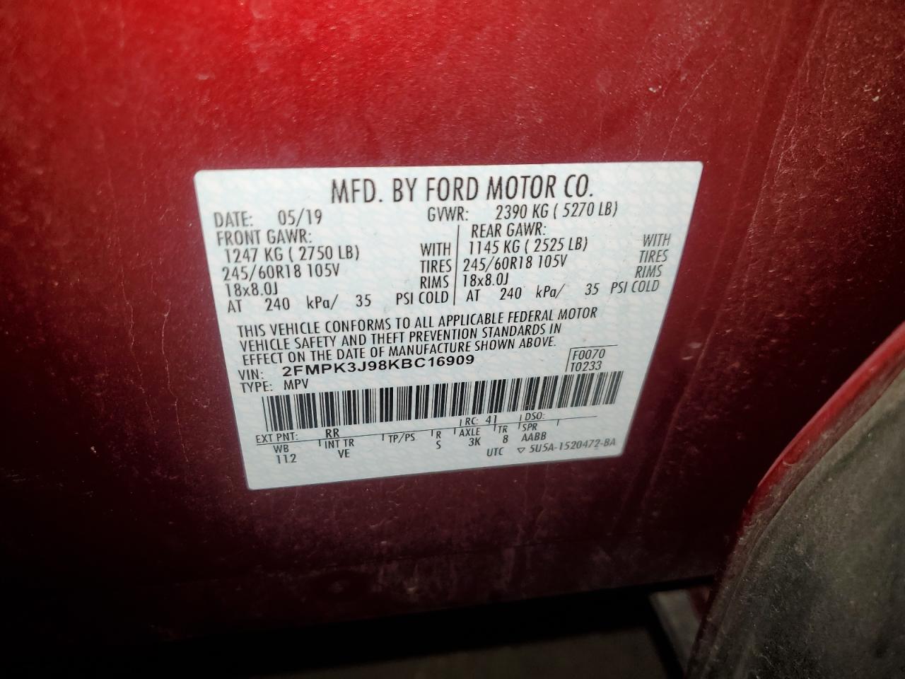 Ford Edge Sel Image 7