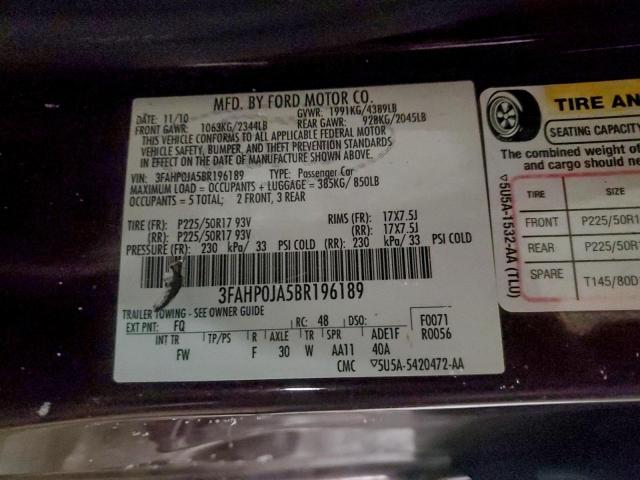 Ford Fusion Sel Image 8