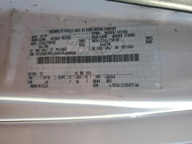 Ford Econoline E350 Super Duty Cutaway Van Image 11