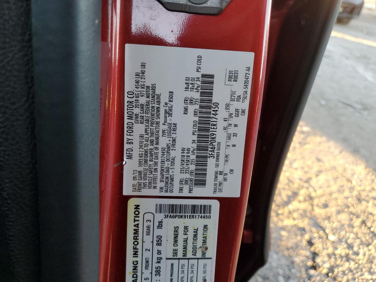 Ford Fusion Titanium Image 9