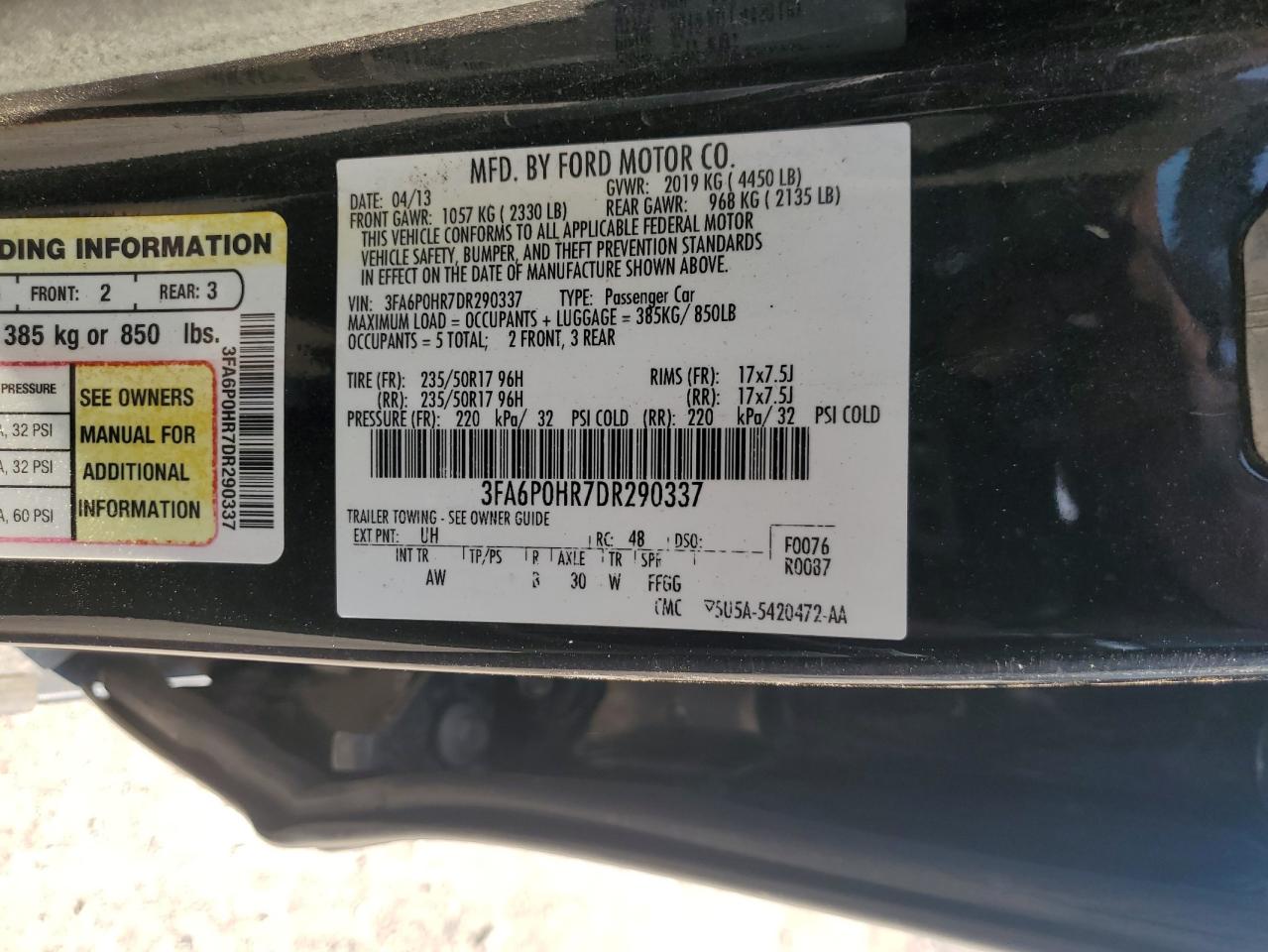 Ford Fusion Se Image 9