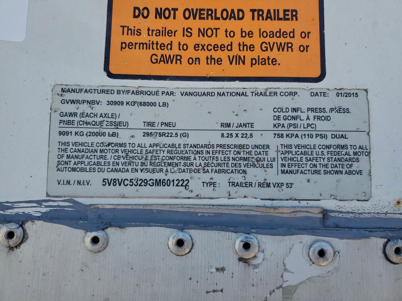 Vanguard Trailer Trailer Image 8