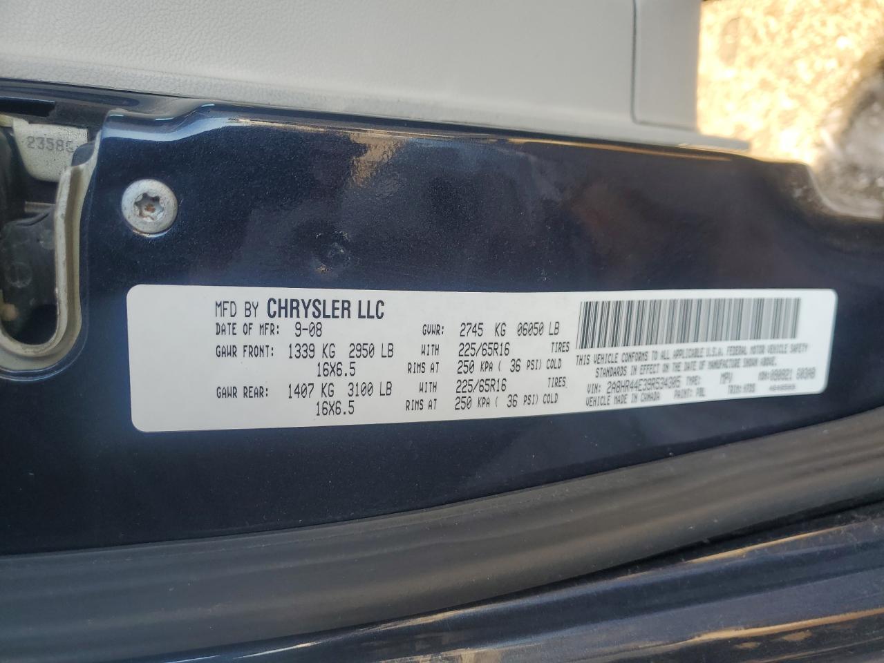 Chrysler Minivan Lx Image 3