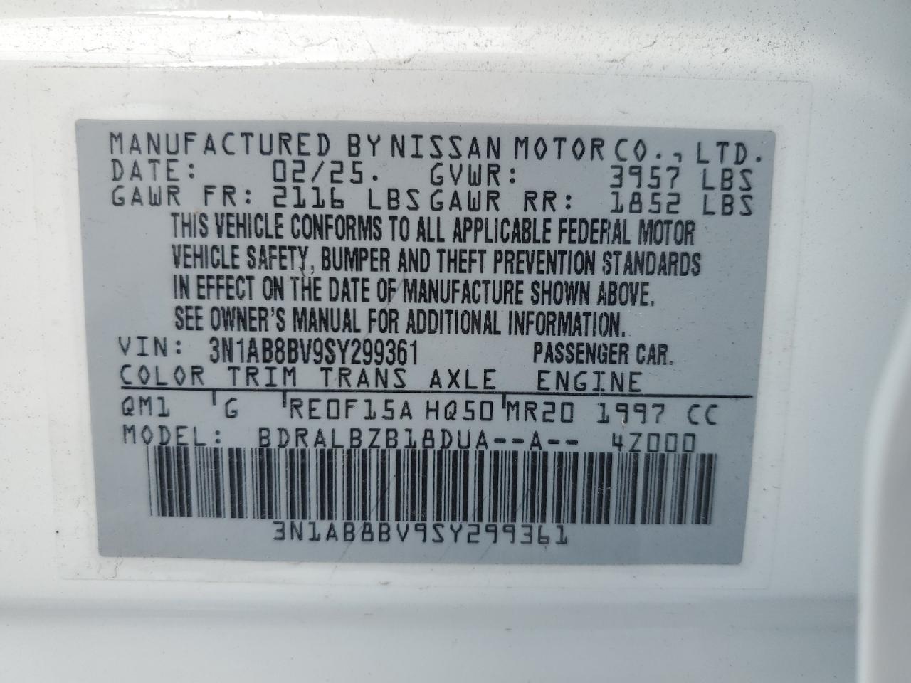 Nissan Sentra S Image 12