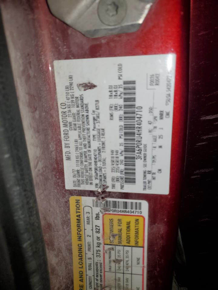 Ford Fusion Titanium Hev Image 10