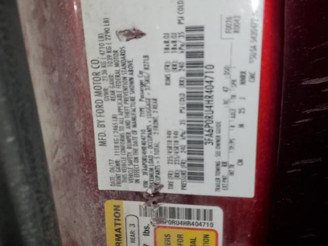 Ford Fusion Titanium Hev Image 10