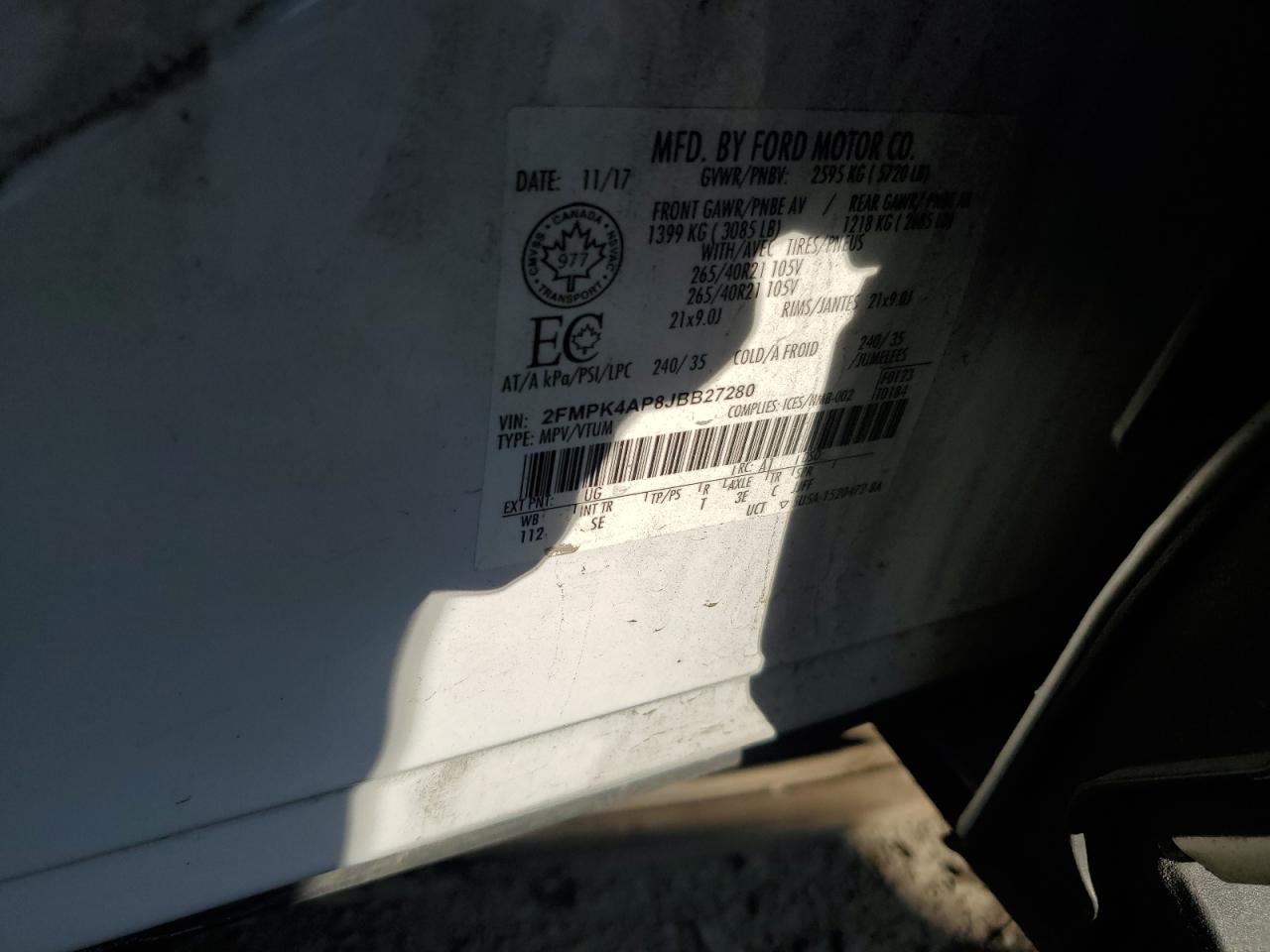 Ford Edge Sport Image 13