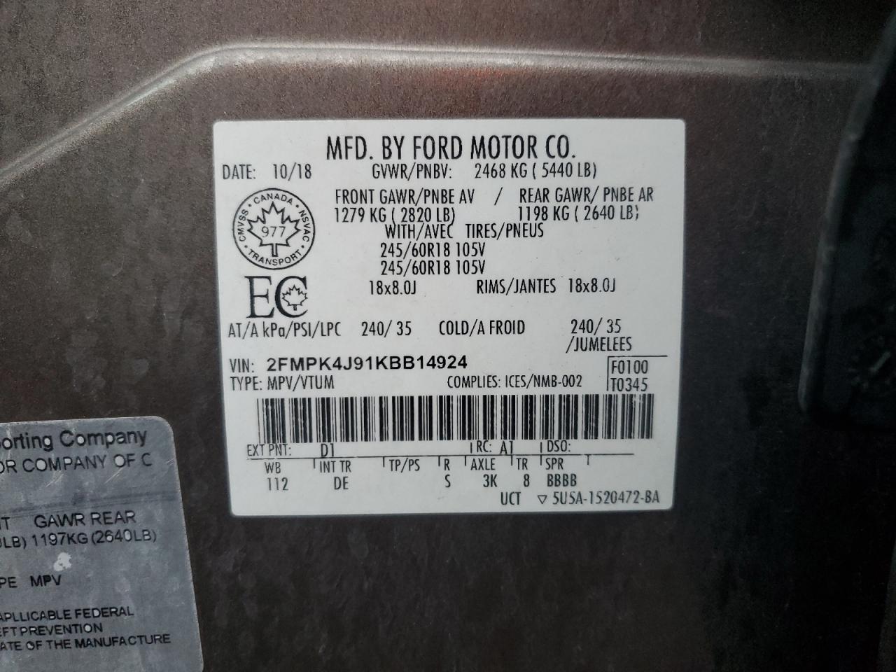 Ford Edge Sel Image 9