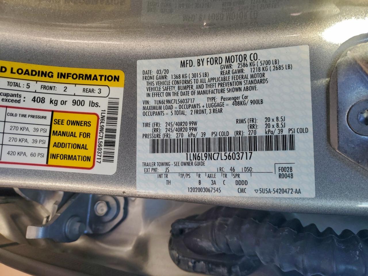 Lincoln Continental Reserve Image 10